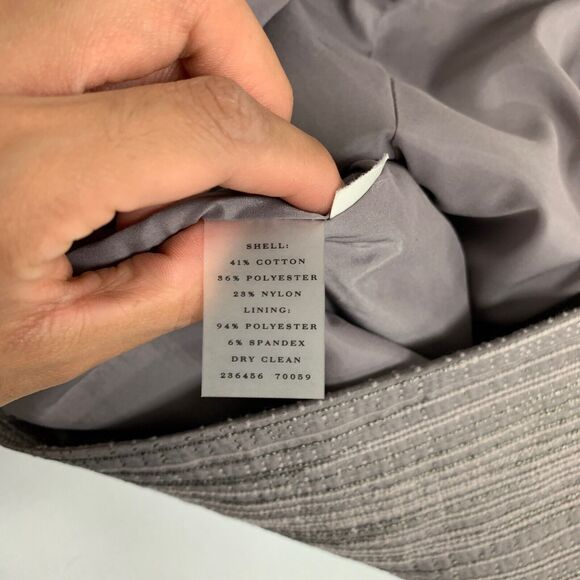 Ann Taylor Jacket Womens XS Extra Small Multicolor Hidden Snap Button Textured - Picture 11 of 14